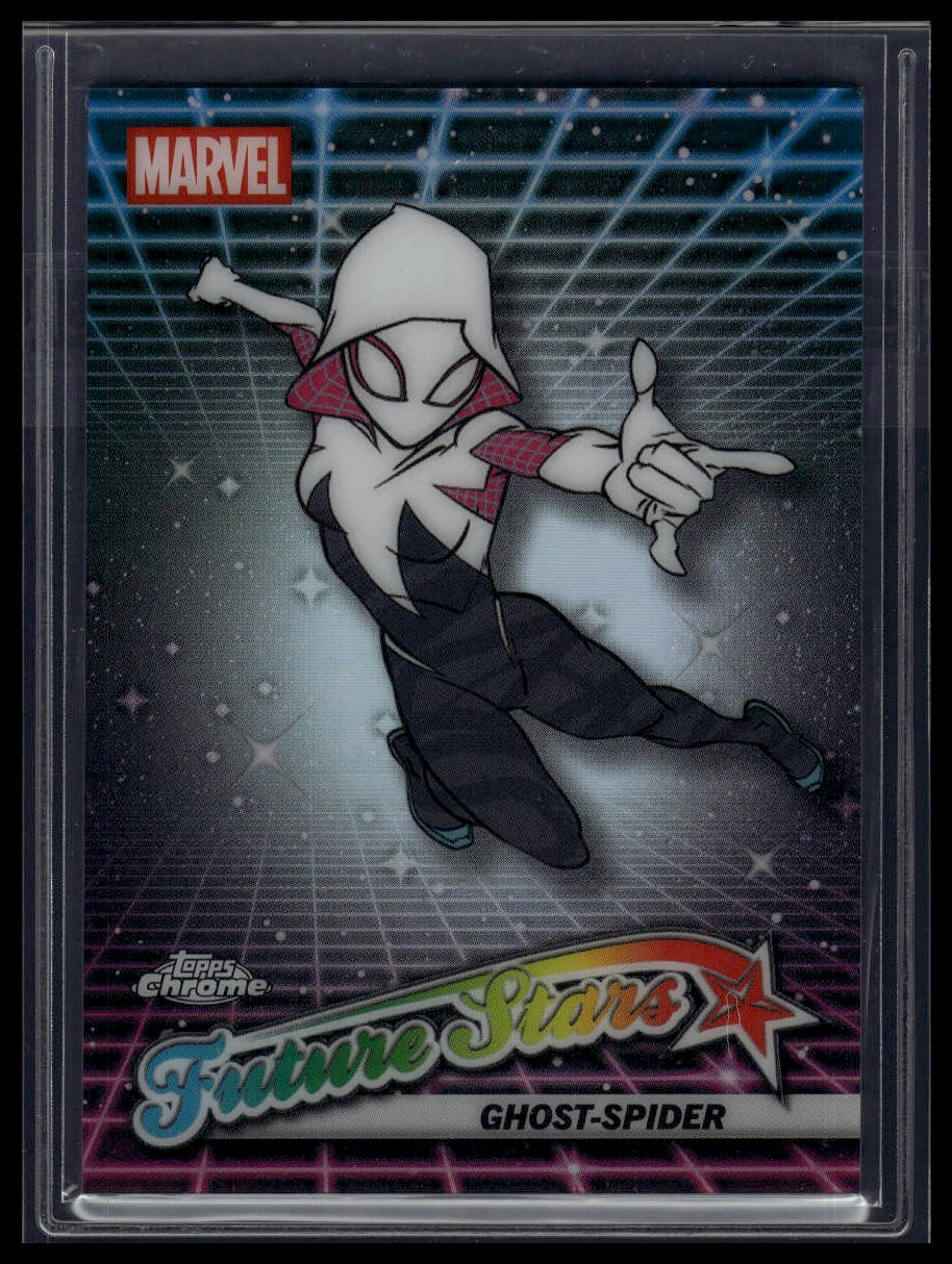 2025 Topps Chrome Marvel #FS-1 Ghost-Spider Future Stars