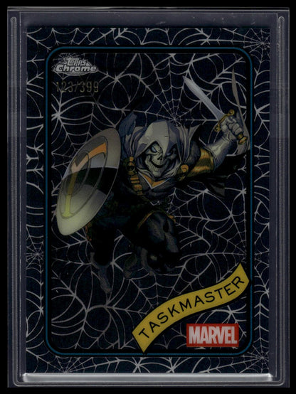 2025 Topps Chrome Marvel #17 Taskmaster Spider Web