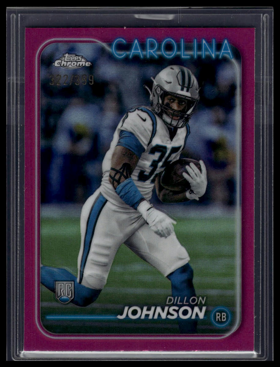 2024 Topps Chrome #274 Dillon Johnson Magenta Refractor #/399