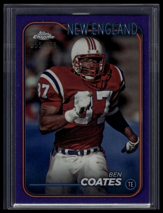 2024 Topps Chrome #133 Ben Coates Purple Refractor #/275
