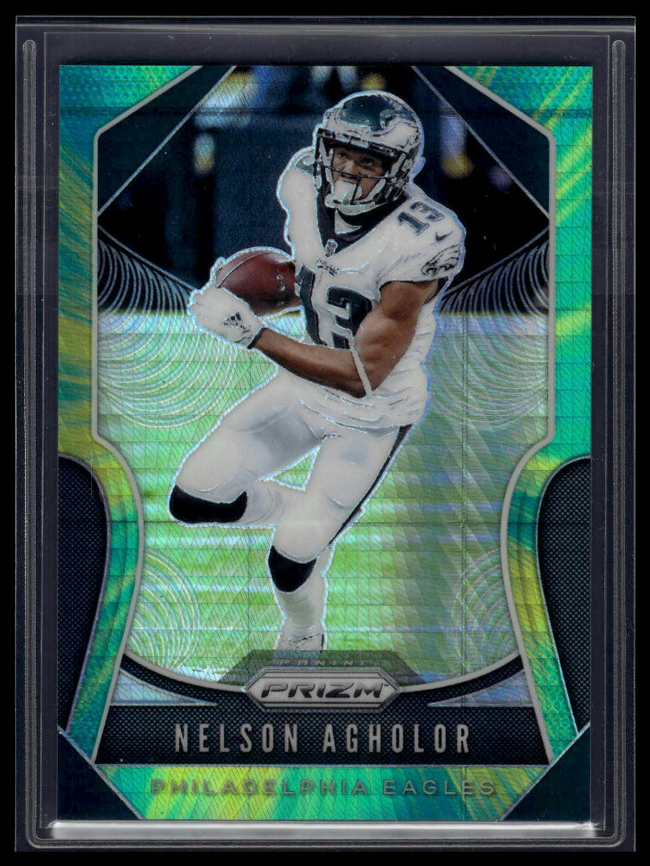 2019 Panini Prizm #53 Nelson Agholor Hyper #/175