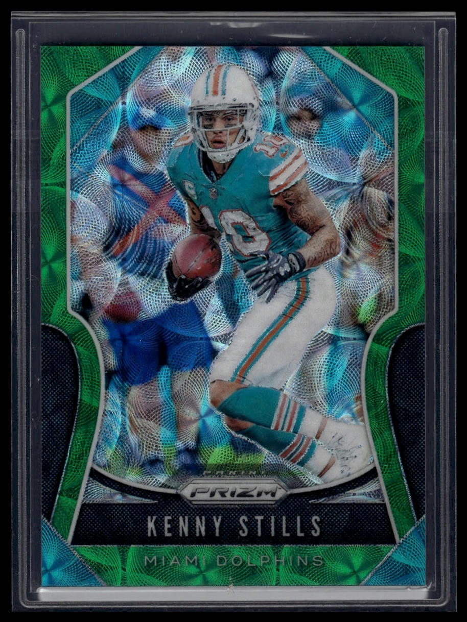 2019 Panini Prizm #10 Kenny Stills Green Scope #/75