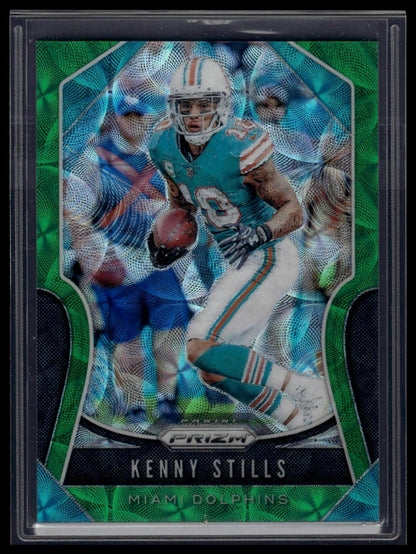 2019 Panini Prizm #10 Kenny Stills Green Scope #/75