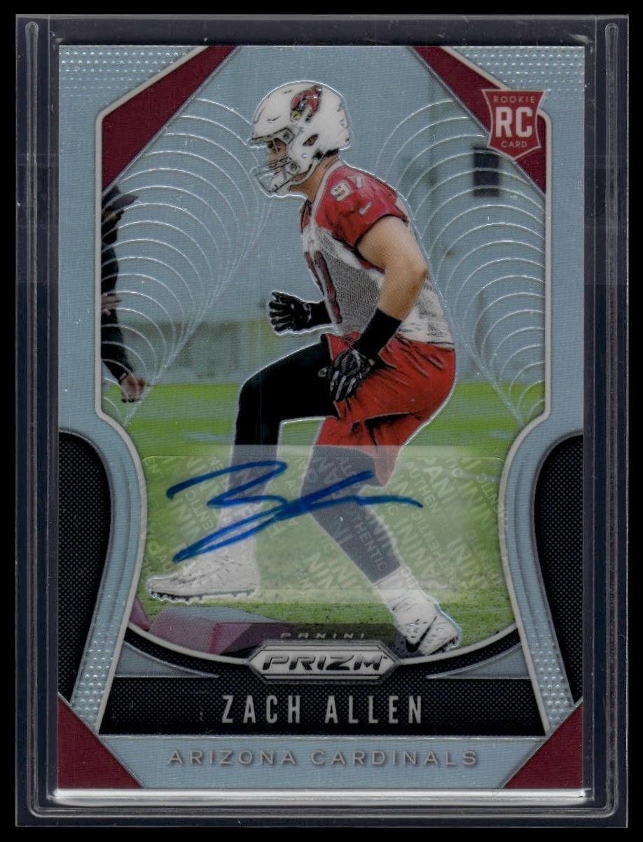 2019 Panini Prizm #389 Zach Allen Rookie Autographs