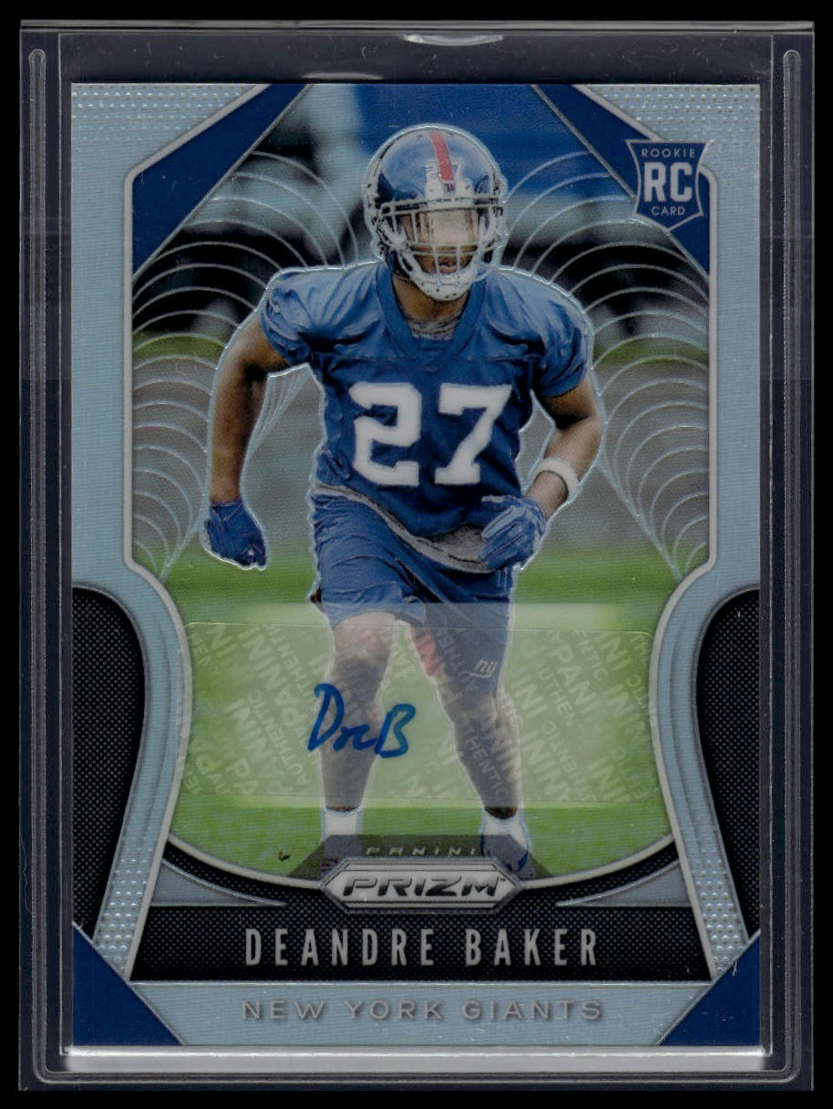 2019 Panini Prizm #314 Deandre Baker Rookie Autographs