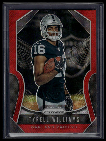 2019 Panini Prizm #226 Tyrell Williams Red Wave #/149