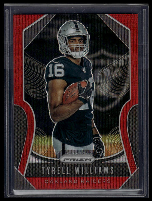2019 Panini Prizm #226 Tyrell Williams Red Wave #/149