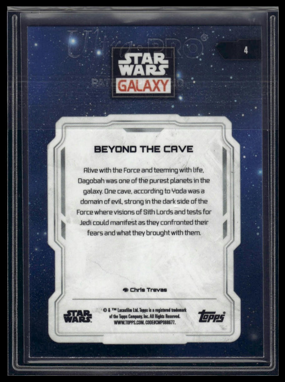 2024 Topps Chrome Star Wars Galaxy #4 Beyond the Cave