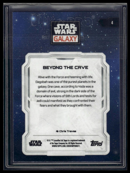 2024 Topps Chrome Star Wars Galaxy #4 Beyond the Cave