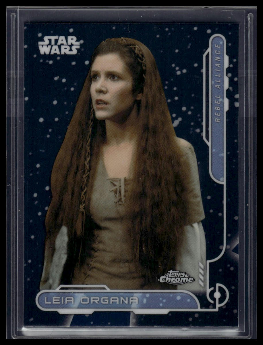 2024 Topps Chrome Star Wars #RA-1 Leia Organa The Galactic Civil War
