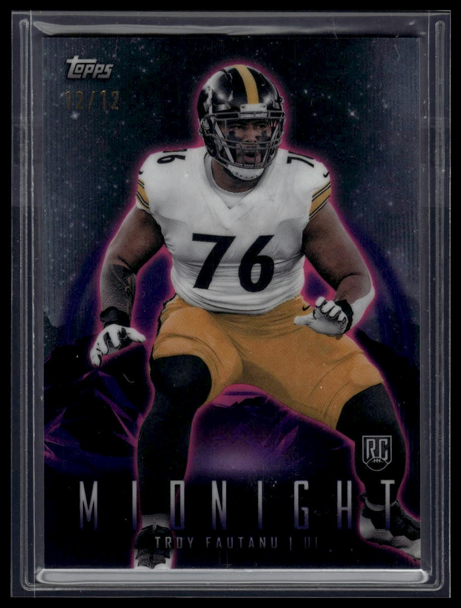 2024 Topps Midnight #83 Troy Fautanu Midnight #/12