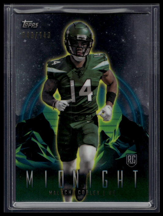 2024 Topps Midnight #74 Malachi Corley Morning #/149