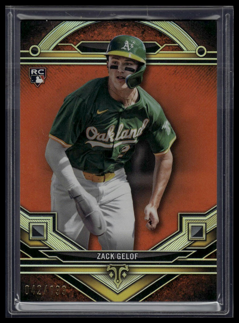 2024 Topps Triple Threads #197 Zack Gelof Amber #/199