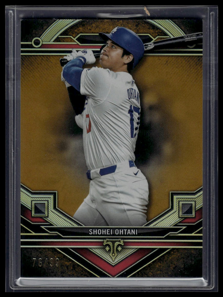 2024 Topps Triple Threads #18 Shohei Ohtani Gold #/99