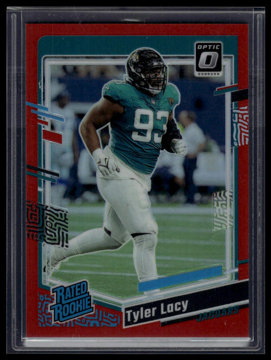 2023 Donruss Optic #253 Tyler Lacy Red #/99