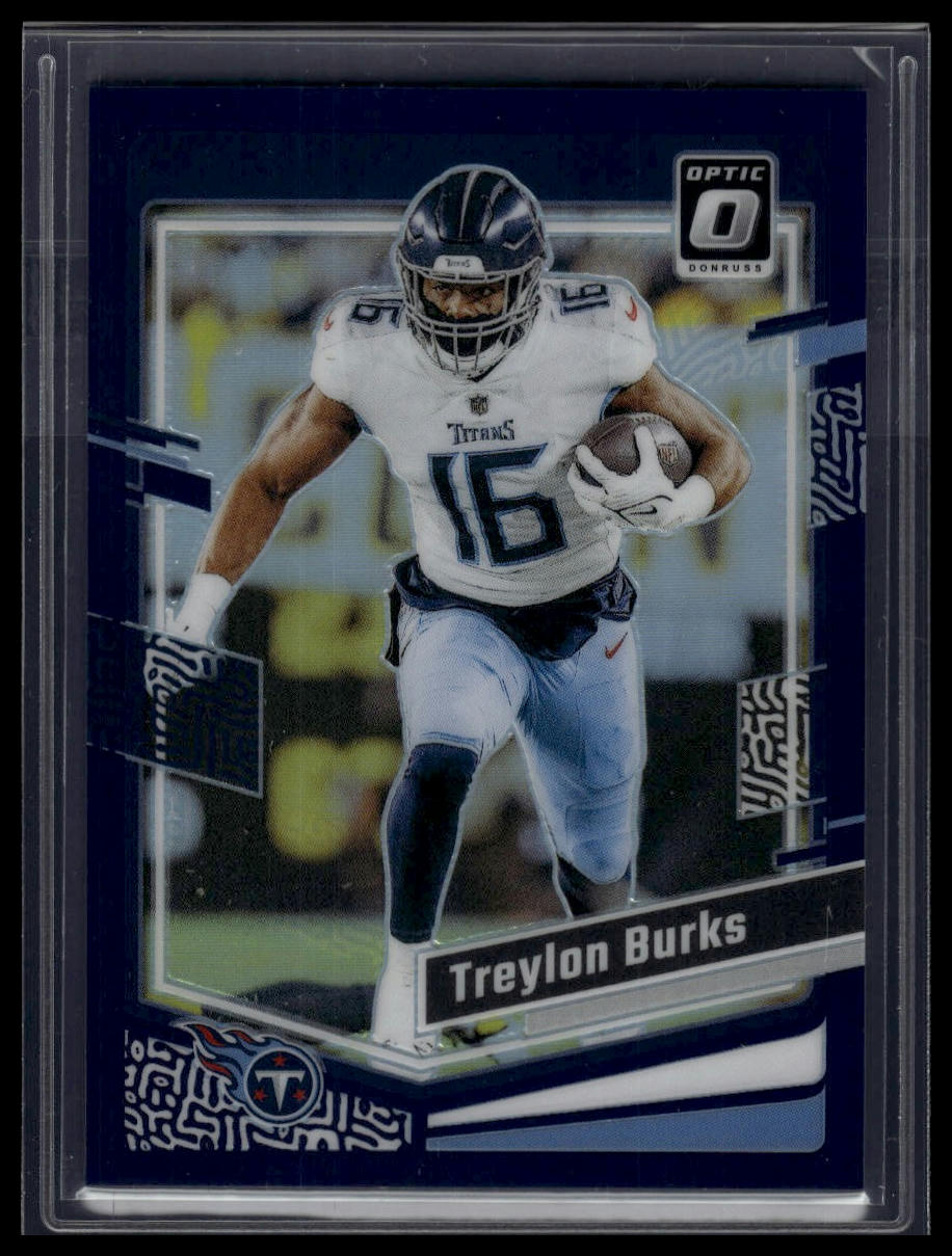 2023 Donruss Optic #194 Treylon Burks Purple #/50