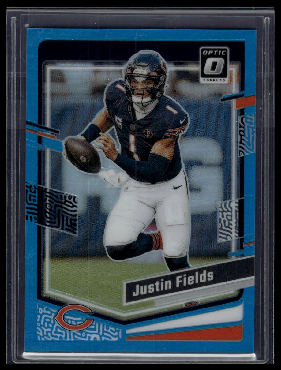 2023 Donruss Optic #36 Justin Fields Aqua #/299