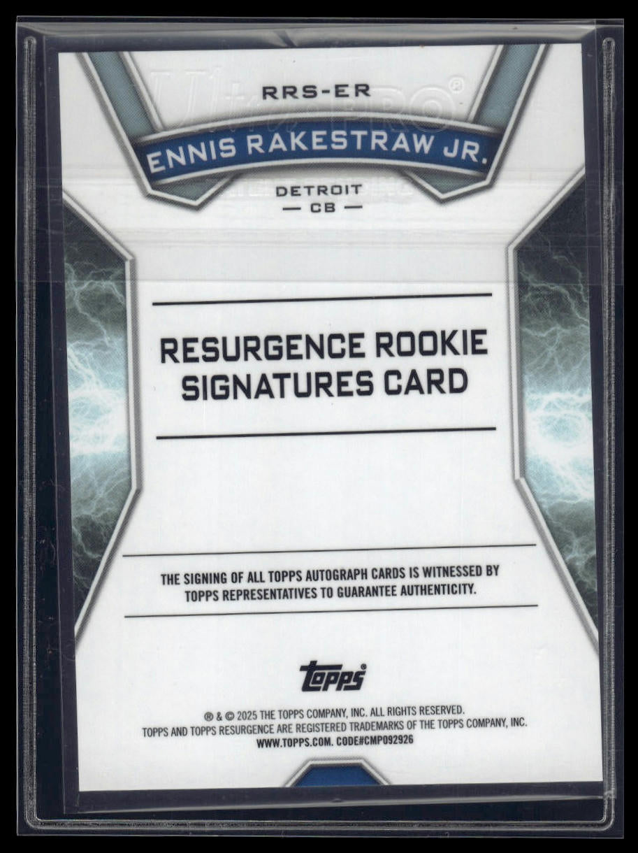 2024 Topps Resurgence #RRS-ER Ennis Rakestraw Jr. Resurgence Rookie Signatures
