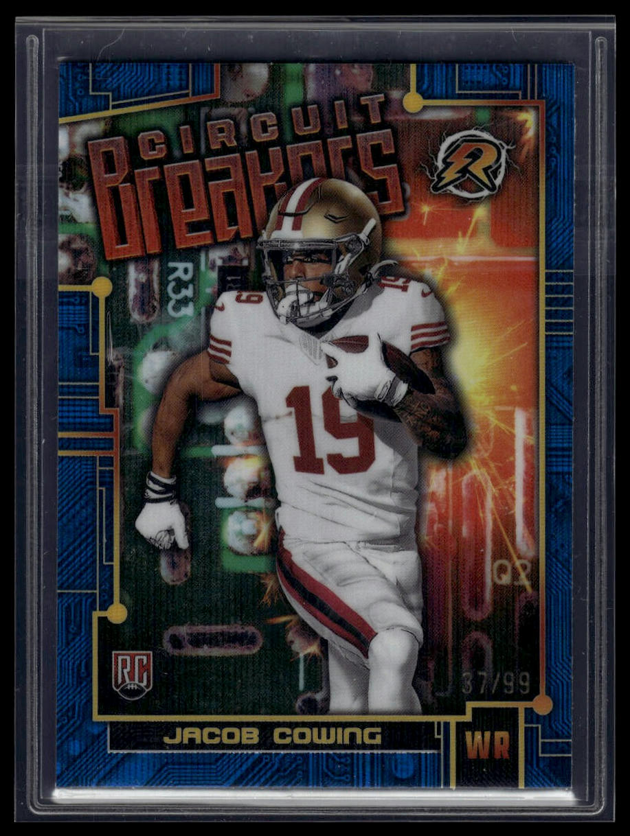 2024 Topps Resurgence #CB-25 Jacob Cowing Circuit Breakers Blue Surge #/99