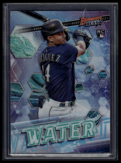 2022 Bowman's Best #EE-4 Julio Rodriguez Elements of Excellence