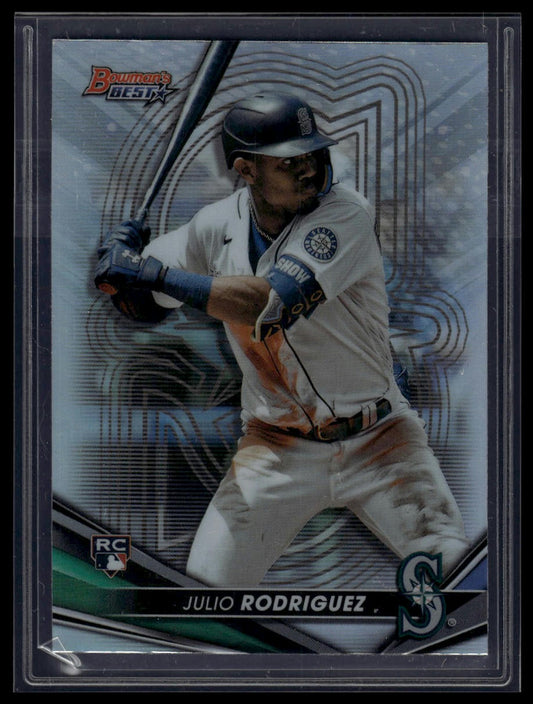 2022 Bowman's Best #23 Julio Rodriguez Refractor