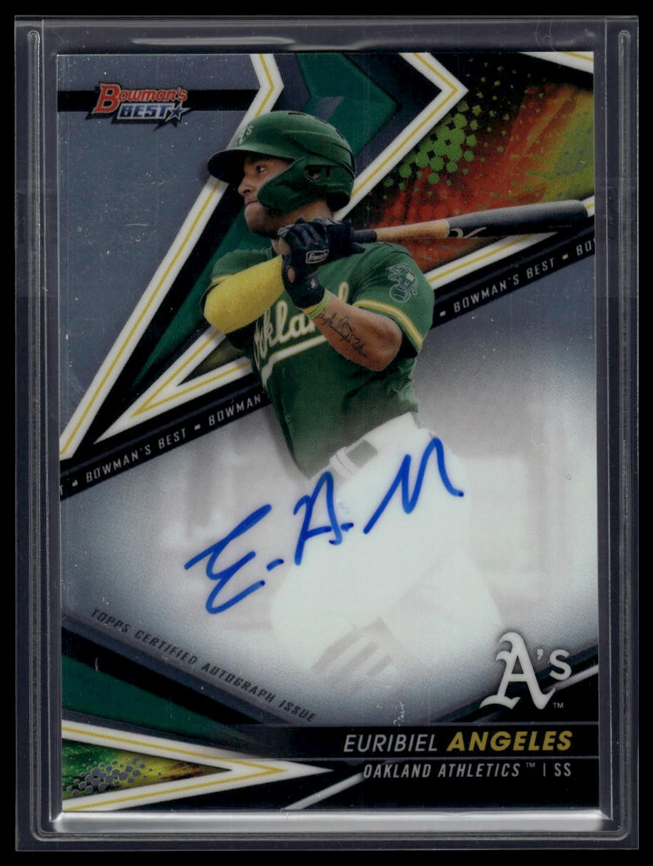 2022 Bowman's Best #B22-EA Euribiel Angeles Best of 2022 Autographs