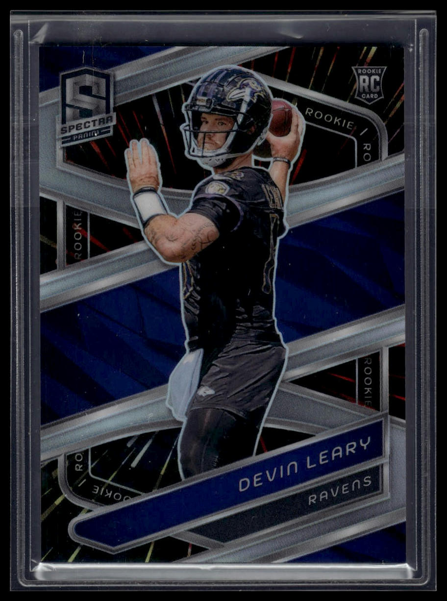 2024 Panini Spectra #157 Devin Leary Hyper #/75