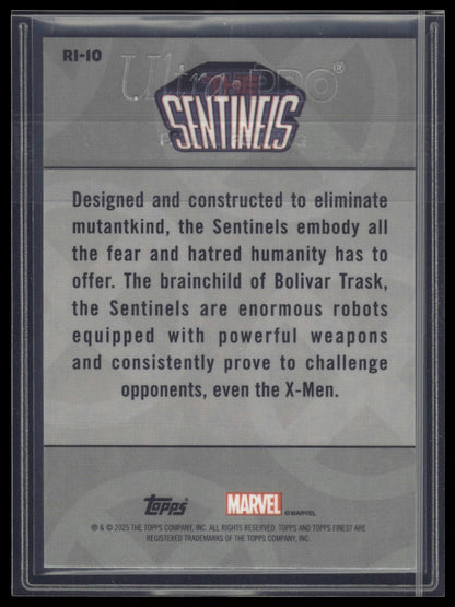 2025 Topps Finest X-Men '97 #RI-10 The Sentinels Remember It