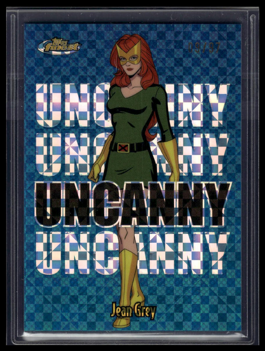 2025 Topps Finest X-Men '97 #96 Jean Grey X-Fractor