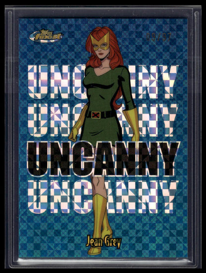 2025 Topps Finest X-Men '97 #96 Jean Grey X-Fractor