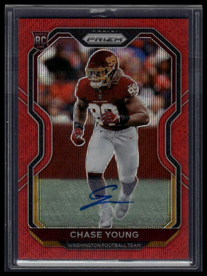 2020 Panini Prizm #383 Chase Young Rookie Autographs /149