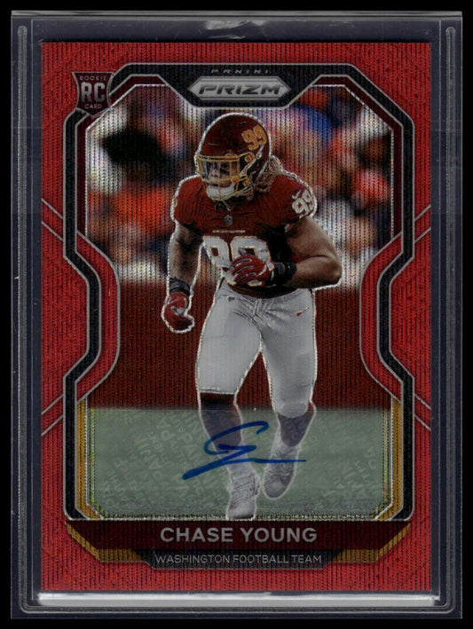 2020 Panini Prizm #383 Chase Young Rookie Autographs /149