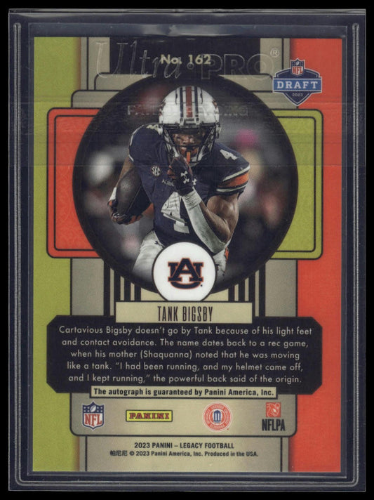 2023 Panini Legacy #162 Tank Bigsby Rookies Premium Penmanship Silver