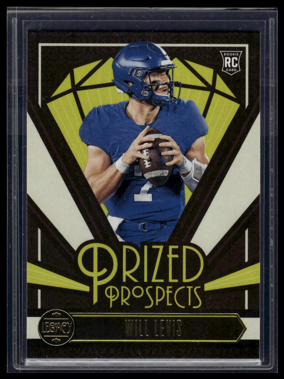 2023 Panini Legacy #PP-24 Will Levis Prized Prospects