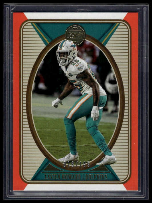 2022 Panini Legacy #61 Xavien Howard Orange #/199
