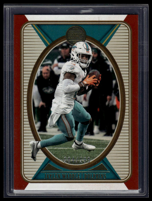 2022 Panini Legacy #60 Jaylen Waddle Red #/299
