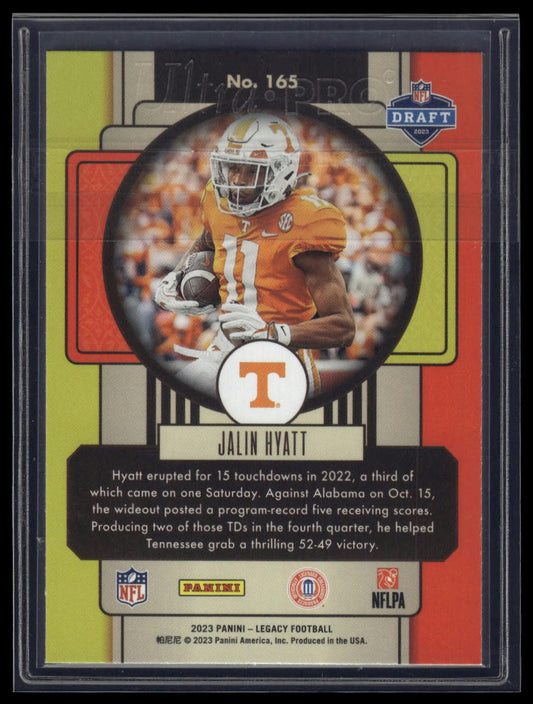 2023 Panini Legacy #165 Jalin Hyatt