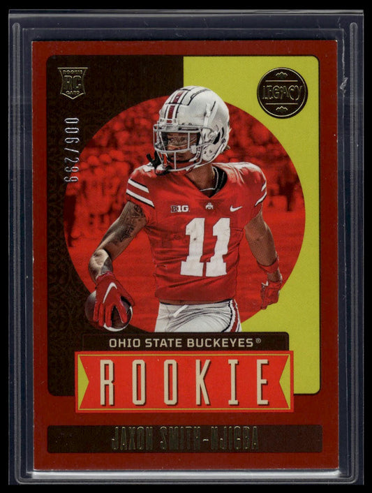 2023 Panini Legacy #166 Jaxon Smith-Njigba Yellow #/150