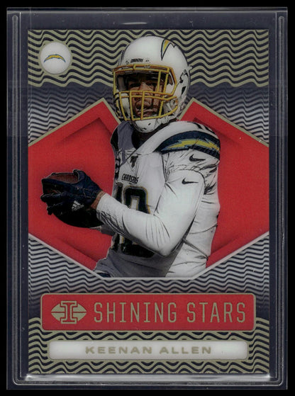 2020 Panini Illusions #SS17 Keenan Allen Shining Stars Pink #/399
