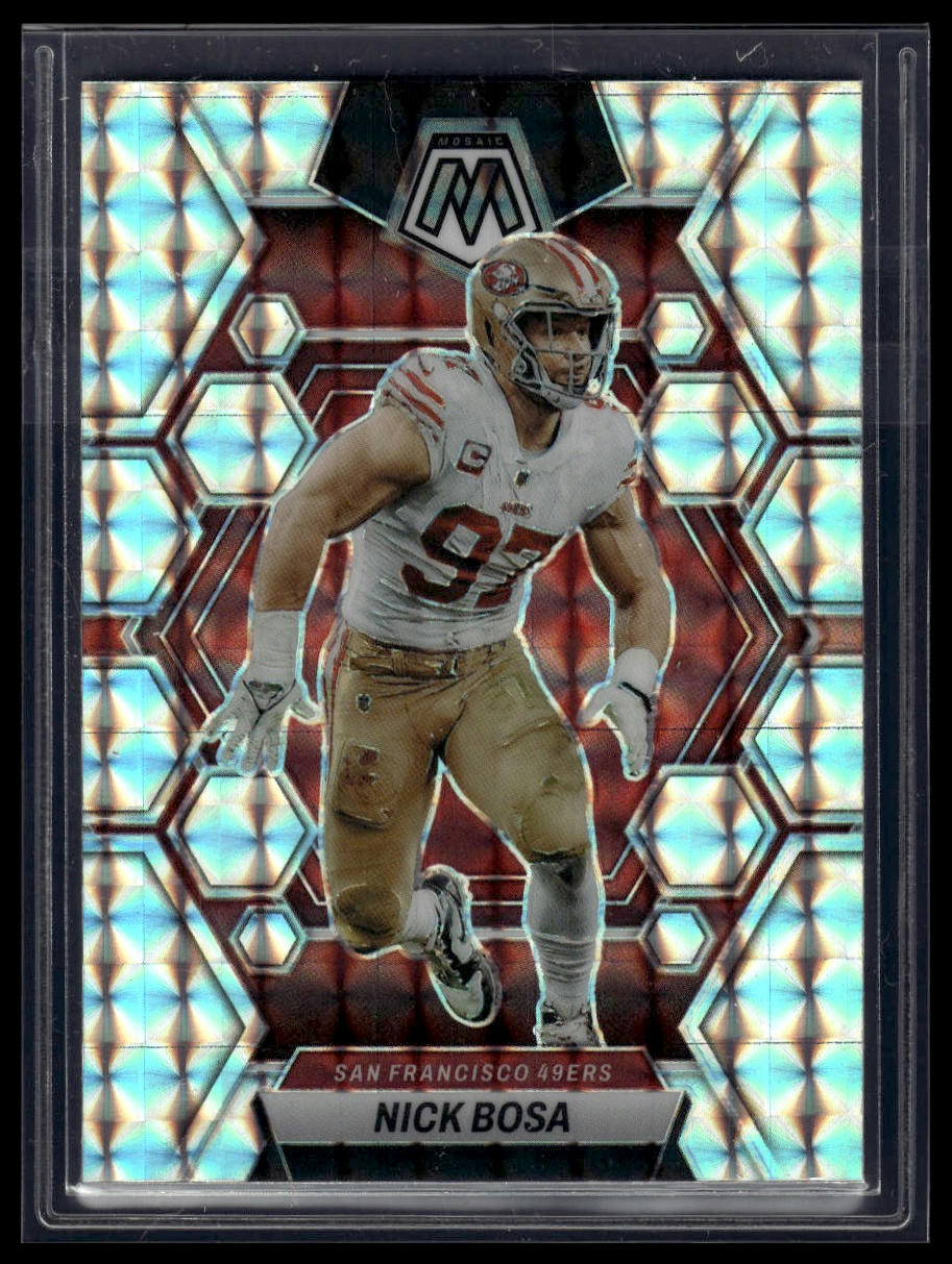 2023 Panini Mosaic #216 Nick Bosa Mosaic