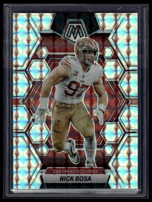 2023 Panini Mosaic #216 Nick Bosa Mosaic
