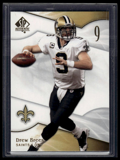 2009 SP Authentic #83 Drew Brees