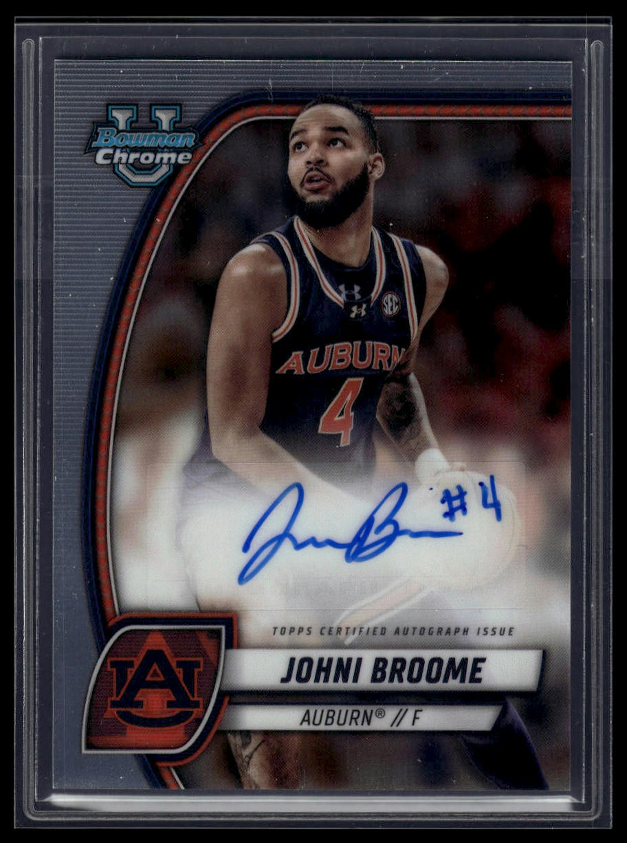 2024-25 Bowman University Chrome #98 Johni Broome Prospects Autographs