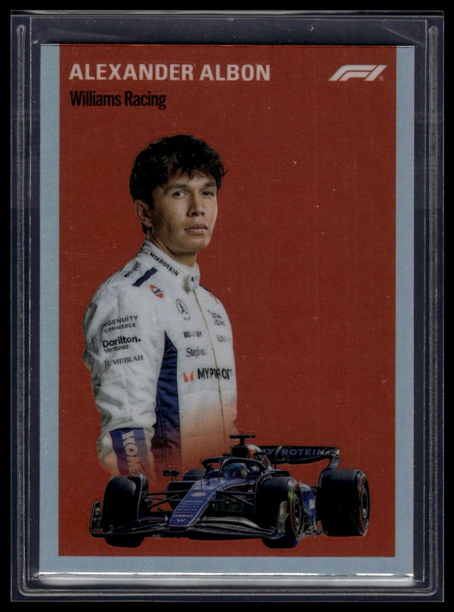 2024 Topps Chrome Formula 1 #1954-19 Alexander Albon 1954 Topps