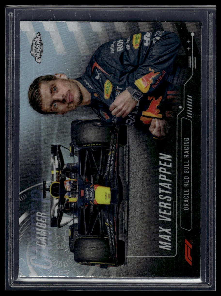 2024 Topps Chrome Formula 1 #CAM-1 Max Verstappen Camber