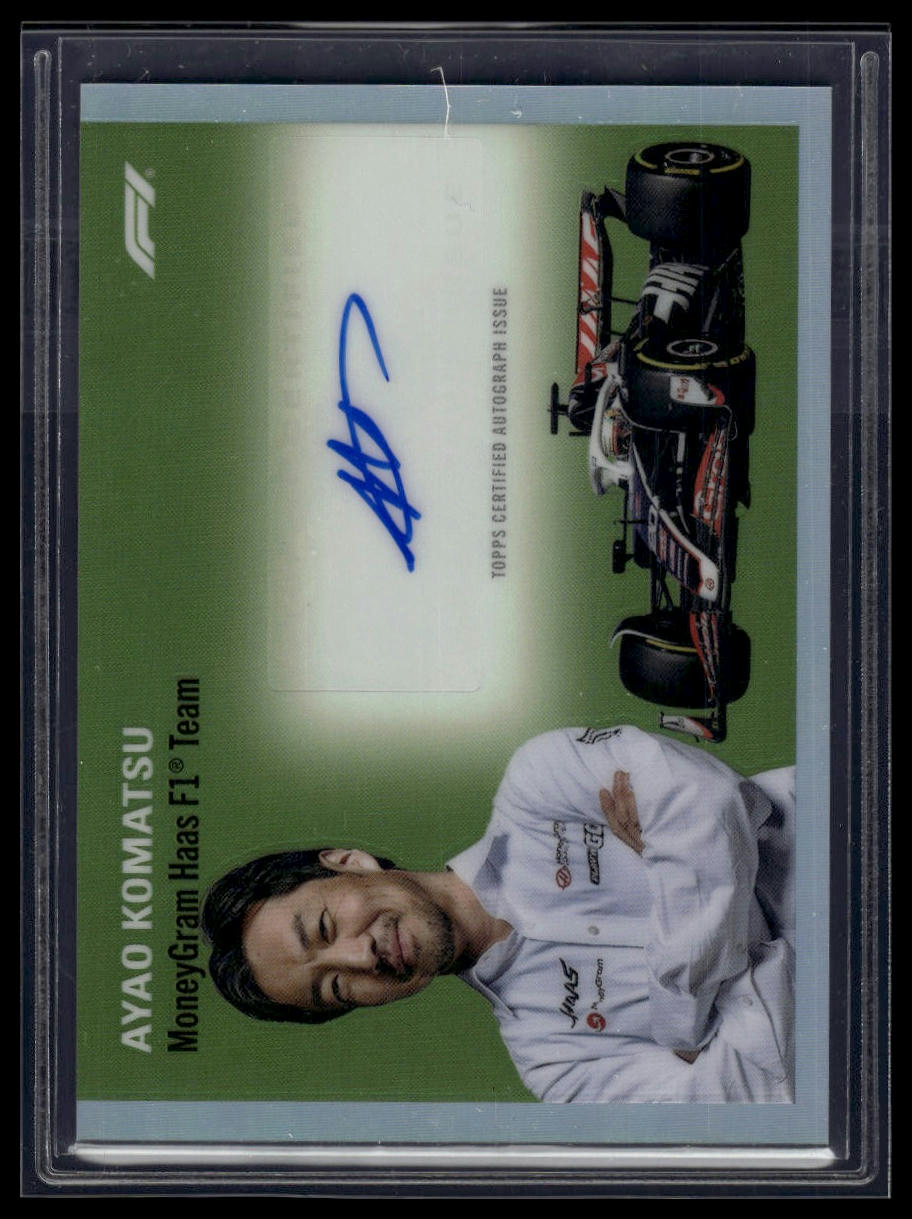 2024 Topps Chrome Formula 1 #1954-AKO Ayao Komatsu 1954 Topps Signatures