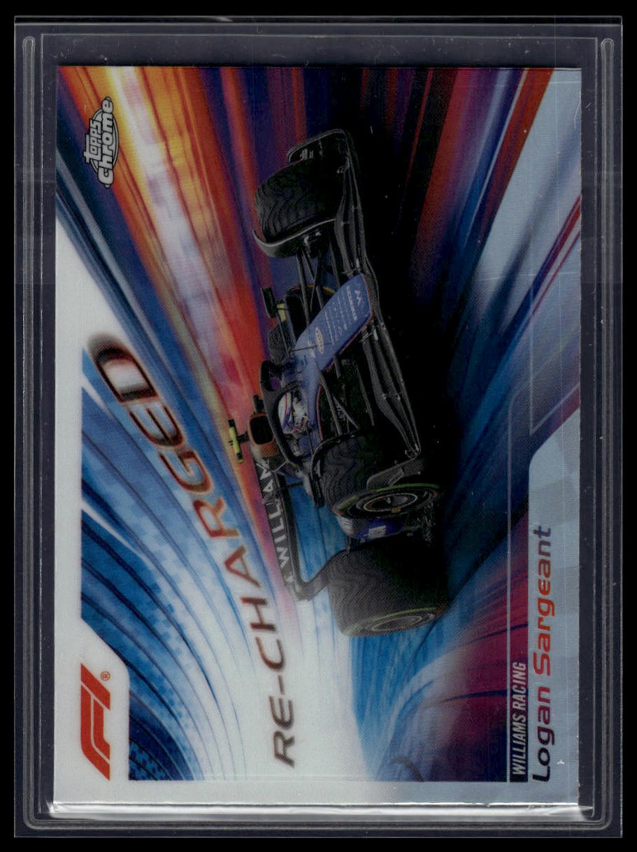 2024 Topps Chrome Formula 1 #RECH-20 Logan Sargeant Re-Charged