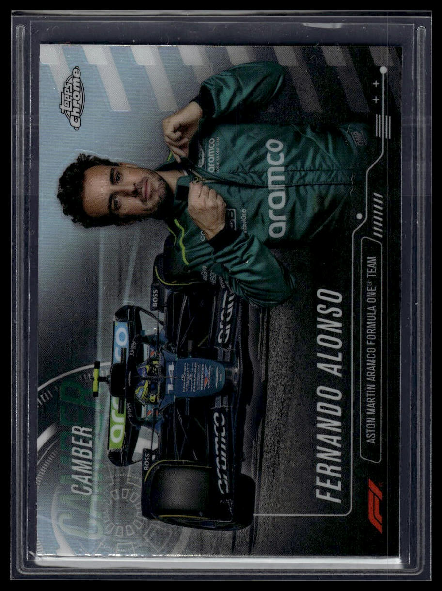 2024 Topps Chrome Formula 1 #CAM-5 Fernando Alonso Camber