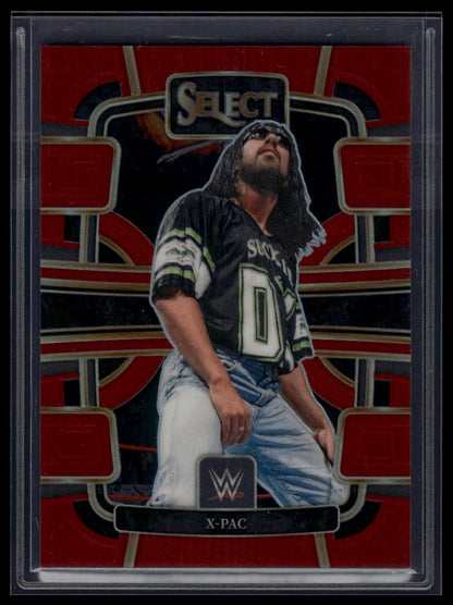 2024 Panini Select WWE #37 X-Pac Red Prizms #/175