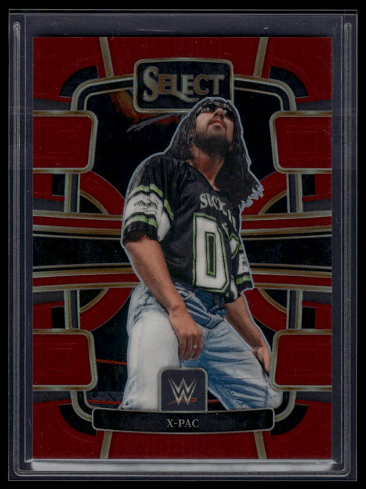 2024 Panini Select WWE #37 X-Pac Red Prizms #/175